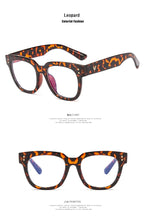 Load image into Gallery viewer, Anti Blue Big Frame  Glasses Women Computer blue light blocking glasses  Black Radiation Goggles Spectacles Eyeglasses Men
