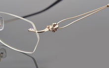 Load image into Gallery viewer, Rimless glasses frame women eyeglasses myopia spectacle frames goggle Brand computer prescription eye glasses frames for women