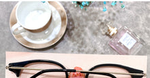 Load image into Gallery viewer, Korea Retro Round Optical Glasses Frame Women Anti Blue Light Myopia Eyeglasses Frame Prescription Vintage Computer Eyewear 2022