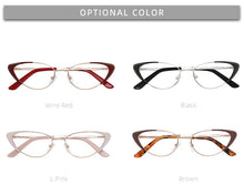 Load image into Gallery viewer, Rivet Women&#39;s Medical Eyeglasses With Frame For Women Round Decorative Glasses Female Prescription Glasses Ladies Eyewear Brand