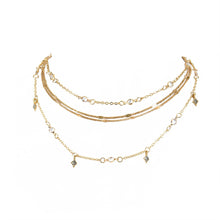 Carica l'immagine nel visualizzatore di Gallery, Collane con ciondolo con stelle di cristallo in oro di nuova moda per collana da donna 2020 regalo di nozze gioielli vintage Boho multilivello femminile