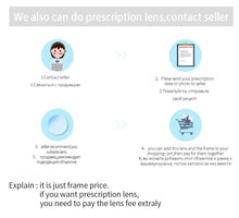Load image into Gallery viewer, Retro Women Cateye Glasses Frame Fashion Optical Eyewear Female Vintage Mypoia Prescription Glasses Cute Spectacles