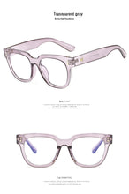 Load image into Gallery viewer, Anti Blue Big Frame  Glasses Women Computer blue light blocking glasses  Black Radiation Goggles Spectacles Eyeglasses Men