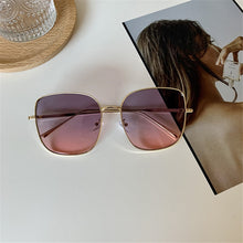 Load image into Gallery viewer, Fashion Colorful Korean Version Square Sunglasses Eyewear Glasses Colorful Sunglasses Versatile Sunglasses Uv400 Curtain