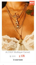 Load image into Gallery viewer, New Fashion Dragon Pendant Necklaces for Women Gold Color Rose Choker Necklace Mascot Ornaments Jewelry  Gift