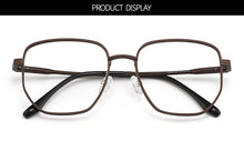 Load image into Gallery viewer, Gmei Optical Business Men Aluminum Magnesium Square Glasses Frame With Spring Hinges Brand Designer Spectacles Frames GF9008