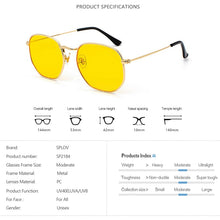 Load image into Gallery viewer, Hexagon Men Women Sunglasses Square Polygon Sun Glasses Brand Designer Retro Shades Metal Frame Eyewear TOP UV400 de sol hombre