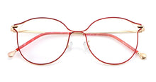 Load image into Gallery viewer, Gmei Optical Stylish Urltra-Light Titanium Alloy Women Full Rim Glasses Frames For Myopia Reading Prescription Eyeglasses M18042