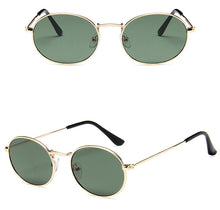Load image into Gallery viewer, Oval Women Sunglasses Glasses Luxury Brand Clear Sunglasses Trendy Eyeglasses Alloy Adult Spectacles Black Eyewear
