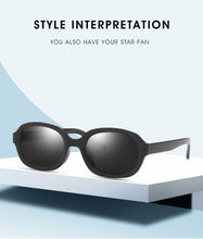 Load image into Gallery viewer, Oval Orange Yellow Frame Sunglasses Women Men Metal Hinge Red Tan Pink Lens UV400 Protection Model Style Sexy Ladies Eyewear