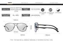 Load image into Gallery viewer, 3PCS Combined LIOUMO Photochromic Sunglasses Polarized Men Women Anti-Glare Driving Eyewear UV400 lentes de sol hombre