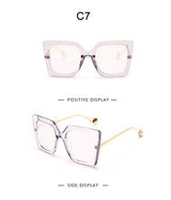 Load image into Gallery viewer, Vintage Glasses Women Men Square Clear Glasses Optical Eyeglasses Frame Transparent Lens Spectacle Frame NOT Anti Blue Light