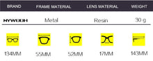 Load image into Gallery viewer, Trendy Cat Eye Glasses Frames for Women Transparent Optical Eyeglasses Ladies Metal Hollow Frame Female Fake Eyewear
