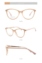 Load image into Gallery viewer, Retro Women Cateye Glasses Frame Fashion Optical Eyewear Female Vintage Mypoia Prescription Glasses Cute Spectacles
