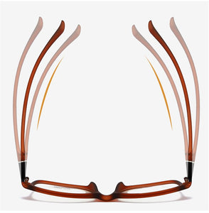Transparent Jelly Color Square Computer Glasses Frame Ultralight TR90 Clear Mirror Literary Prescription Eyeglasses Women Men