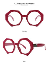 Load image into Gallery viewer, Women Glasses Frames Optical Clear Transparent Lens Myopia Fashion Metal Frame Prescription Eyewear Computer Glasses