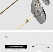 Load image into Gallery viewer, Rimless Sunglasses Women Small Frame Square Sun Glasses Women Luxury Brand Designer Sunglasses for Women Gafas De Sol