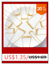 Carica l&#39;immagine nel visualizzatore di Gallery, Fashion Zodiac Alphabet Necklaces Creativity European Girls Twelve Constellation Alloy English Letter Jewelry For Women