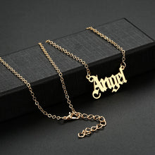 Carica l&#39;immagine nel visualizzatore di Gallery, High Quality 2020 New Fashion Jewelry Gold Babygirl Letter Necklace Name Pendants Lovely Gift for the Mom