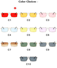 Load image into Gallery viewer, 2022 Brands Design Women Anti-Reflective Mirror Sunglasses Fashion Metal Square Glasses Classic Men Out Door Sun Glasses Uv400