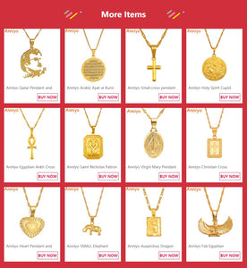 Egyptian Queen Nefertiti Pendant Necklaces Women Men Jewelry Silver Color/Gold Color Wholesale Jewellery African