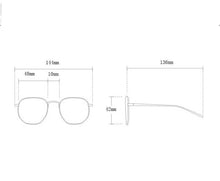 Load image into Gallery viewer, Anti Blue Light Round Men Glasses Frame Women Retro Metal Rice Nail Leopard Optics Spectacles Frames Prescription Eyeglasses