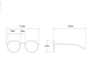 Anti Blue Light Round Men Glasses Frame Women Retro Metal Rice Nail Leopard Optics Spectacles Frames Prescription Eyeglasses