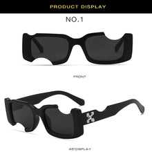 Carica l'immagine nel visualizzatore di Gallery, 2022 new men retro sunglasses men's fashion white sunglasses blue ladies sunglasses shadow retro white glasses