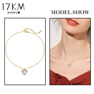 Bohemian Gold Necklaces For Women Multilayer Fashion Pearl Pendants Necklace Portrait Chokers 2020 Trendy New Jewelry Gift