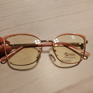 2022 Metal Square Anti-blue Glasses Frame Women Vintage Transparent Eyeglasses Female Spectacles Oculos Feminino