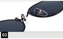 Load image into Gallery viewer, Retro Alloy Sunglasses Women Metal Round Sunglasses Women Vintage Oval Sun Glasses for Men Luxury Designer Gafas De Sol