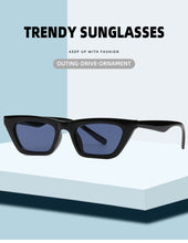 Load image into Gallery viewer, vintage Black Rectangle Shades Sun Glasses For Women Fashion 2022 New Fashion Small Square Sunglasses Woman Luxury Brand UV400