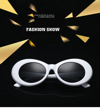 Load image into Gallery viewer, Clout Goggles Kurt Cobain Glasses Men Women Luxury Brand Designer Oval Sunglasses Female Male NIRVANA Sun Glasses UV400