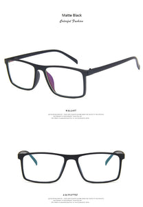 Square Men Glasses Frame Women Retro Student Myopia Eyeglasses Frame Transparent Men's Eyewear Frame