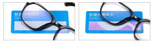 Carica l&#39;immagine nel visualizzatore di Gallery, TR90 Anti Blue Glasses Frames Retro Men Women Optical Computer Glasses