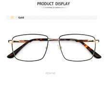 Load image into Gallery viewer, Retro Square Optical Men Prescription Eyewear Without Diopter Spectacle Frames Women‘s Vintage Glasses Stylish Eyeglass Metal