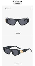 Load image into Gallery viewer, rectangle sunglasses women men BB high quality brand designer green tea leopard small sun glasses oculos de sol