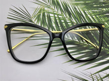 Load image into Gallery viewer, Retro Cat Eye Glasses Women&#39;s Eyeglasses Frame Luxury Brand Designer Spectacles Transparent Cat&#39;s Eye Glasses Female Eyewear