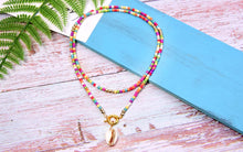 Load image into Gallery viewer, MOON GIRL Big Seashell Long Pendant Necklace Bohemian Fashion Chic Girl Statement Boho Party Collier Femme Dropshipping