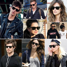 Load image into Gallery viewer, NODARE 2022 Fashion Polarized Sunglasses Men's Brand Rivet Designer Retro Sun Glasses For Women Mirror UV400 2140 Oculos de sol