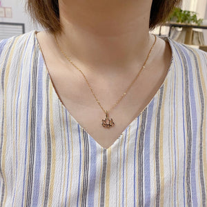 New Trendy Alloy Cute Elegant Sun Love Star Leaves Clover Unicorn Luck Pendant Necklaces for Women Fashion Accessories Jewelry