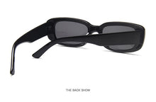 Load image into Gallery viewer, Vintage Square Sunglasses Women Fashion Brand Designer Sun Glasses Female Retro Black Small Frame Rectangle Oculos De Sol