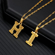 Carica l&#39;immagine nel visualizzatore di Gallery, Collier Femme 2020 Capital Letter Neckaces For Women Boho Jewelry Stainless Steel Alphabet Initial Necklace Best Friend Gift