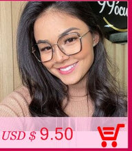 Load image into Gallery viewer, 2022 New Fashion Oversized Cat Eye Glasses Frame Women Brand Optical Anti-blue Eyeglasses Female Oculos Feminino Spectacles