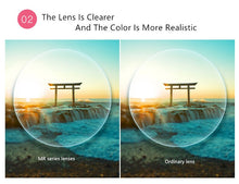 Load image into Gallery viewer, β Titanium Myopia Sunglasses Ladies Rimless Diamond Butterfly Frame Flat Lens Progressive With Prescription Diopter Astigmatism
