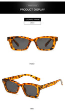 Load image into Gallery viewer, 1PCs New Women Rectangle Vintage Sunglasses Brand Designer Retro Points Sun Glasses Female Lady Eyeglass Cat Eye Driver Goggles