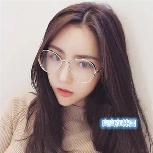 GM glasses Titanium alloy Round women men   Optical  Eyeglasses Frame  GENTLE Liberty Prescription Men Women Reading glasses