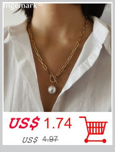 Constellation Carve Coin Pendant Necklace Simple Copper Leo Beads Clavicle Chain Necklace Sexy Couple Jewelry