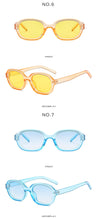 Load image into Gallery viewer, Oval Orange Yellow Frame Sunglasses Women Men Metal Hinge Red Tan Pink Lens UV400 Protection Model Style Sexy Ladies Eyewear