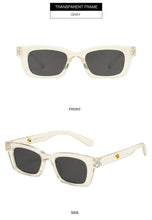 Load image into Gallery viewer, 1PCs New Women Rectangle Vintage Sunglasses Brand Designer Retro Points Sun Glasses Female Lady Eyeglass Cat Eye Driver Goggles